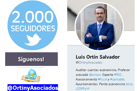 Ya tenemos más de 2000 Seguidores en Twitter