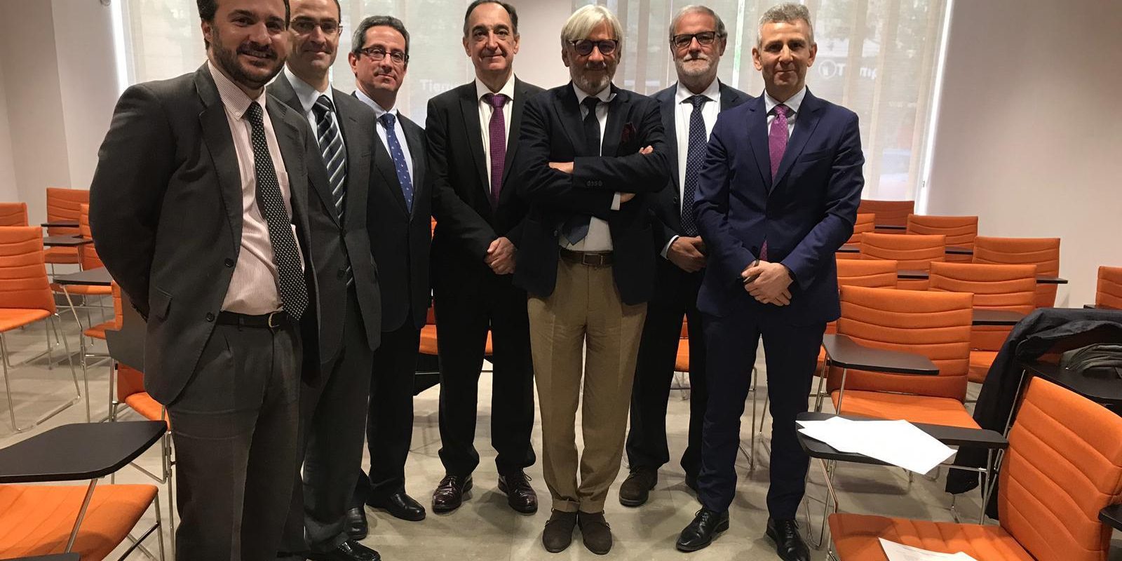 Luis Ortín asistiendo al Comité de Firmas de Fundación FIASEP