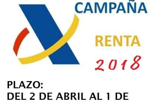 Plaza Campaña Renta 2018