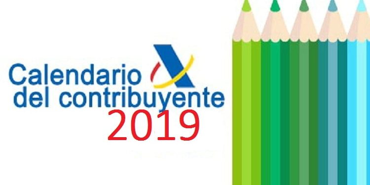 Calendario del Contribuyente 2019 Calendario del contribuyente 2019