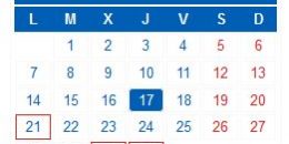 Calendario del Contribuyente · Ortín y Asociados