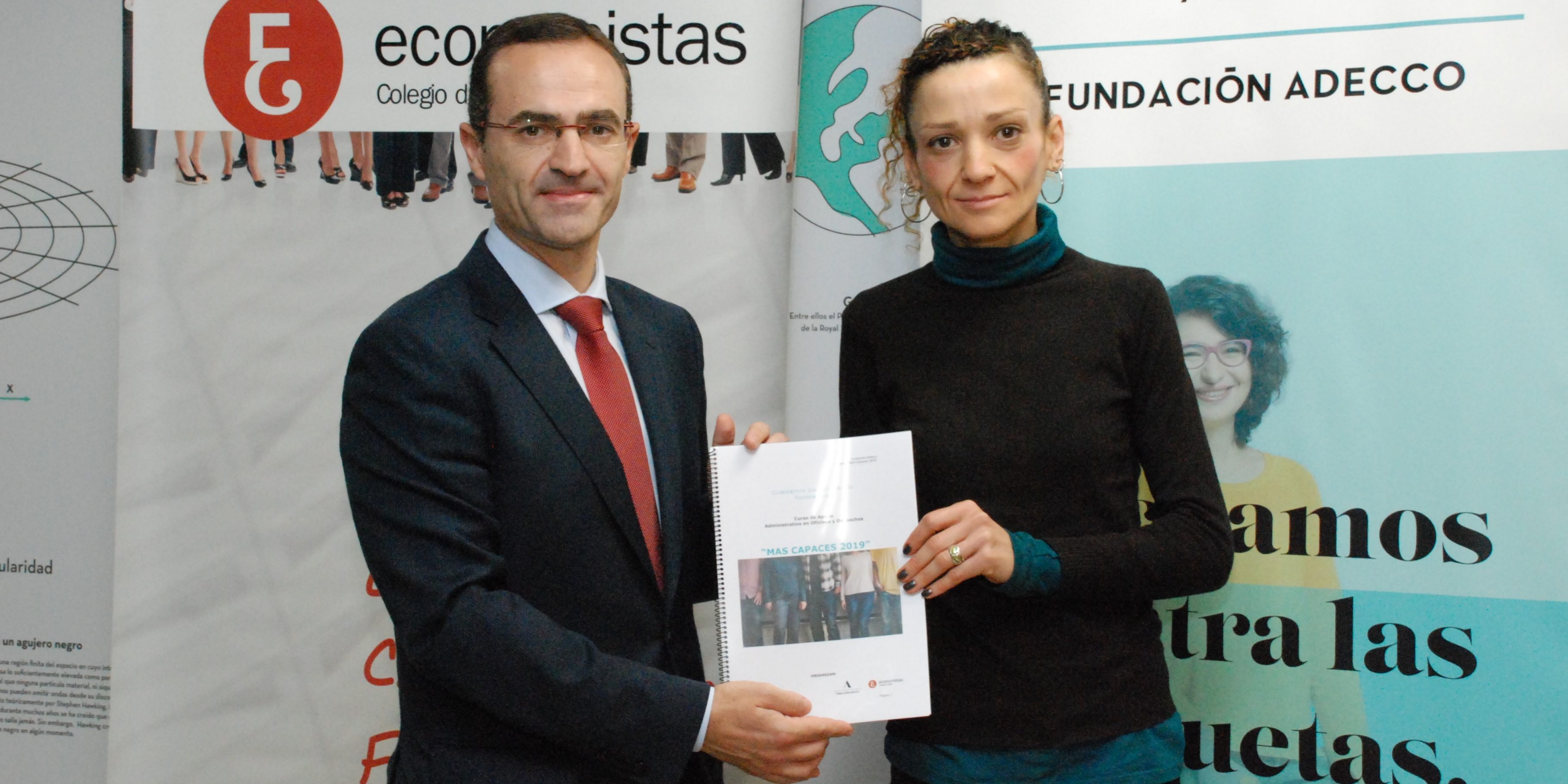 Luis y Rebeca · Fundación Adecco Fundación Adecco · Proyecto Más Capaces