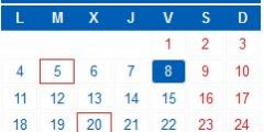 Calendario del contribuyente