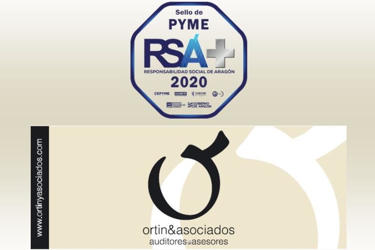 Ortín y Asociados recibe el sello RSA+2020