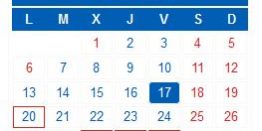 Calendario del contribuyente