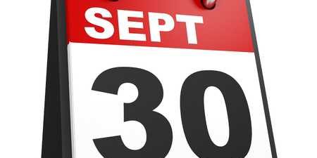 Hasta el 30 de septiembre