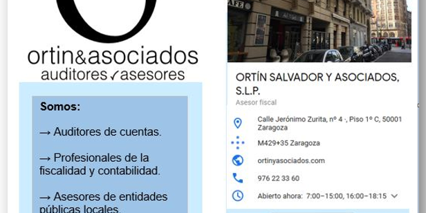 Presupuesto Ortín y Asociados