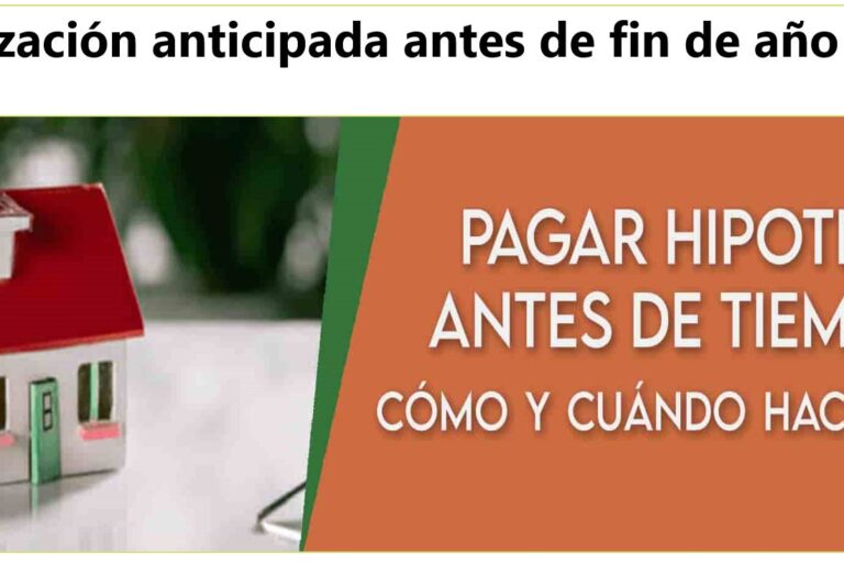 Amortización anticipada · Ortín y asociados