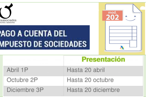 Pago a cuenta Impuesto de Sociedades · Ortín y asociados