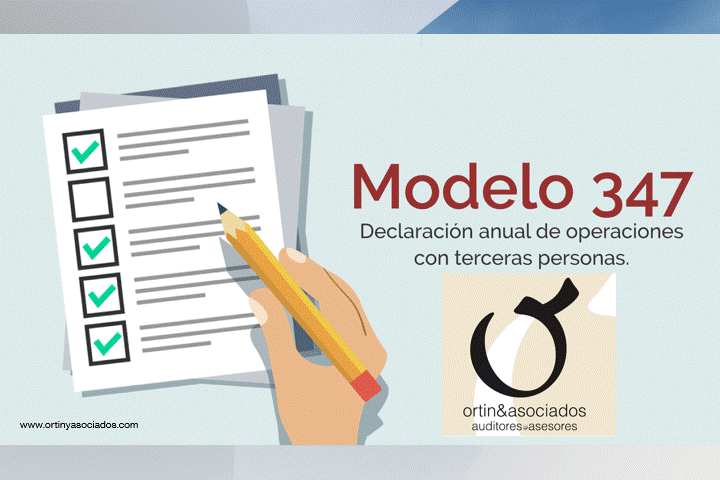 Modelo 347 · Ortín y asociados