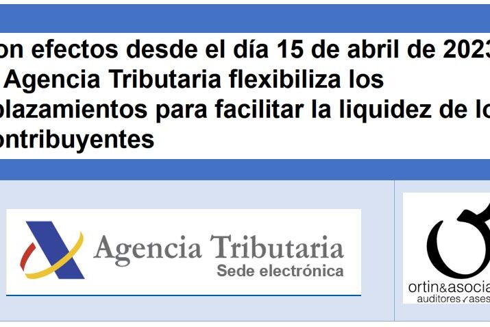 Aplazar deudas con Hacienda · Ortín y asociados
