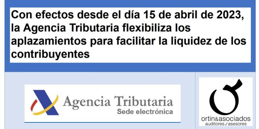 Aplazar deudas con Hacienda · Ortín y asociados