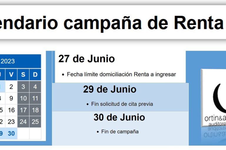 Renta 2022 · Ortín y Asociados