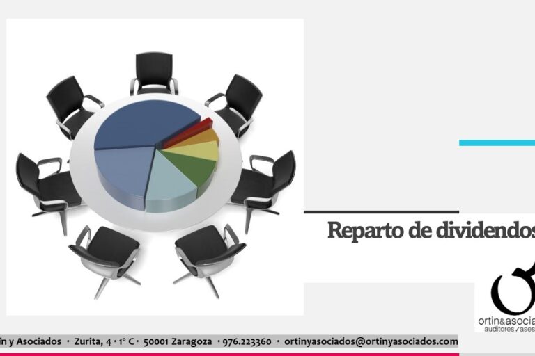 Reparto de dividendos · Ortín y Asociados